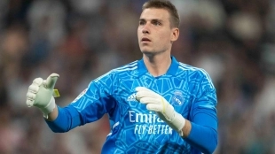 La inesperada salida de Lunin incluso durante el mercado invernal