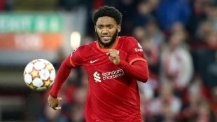 Joe Gomez tiene una oferta para irse del Liverpool / TeamTalk.com