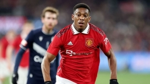 Martial no seguirá en el Manchester United / Skysports.com