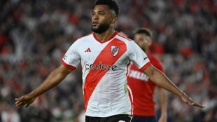 El club que quiere sacar a Miguel Ángel Borja de River Plate