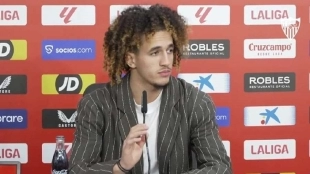 El Sevilla ya ha decidido el futuro de Hannibal Mejbri / Flashscore.es