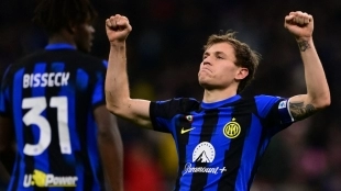 La doble amenaza que dejaría al Inter de Milán sin Nicolo Barella