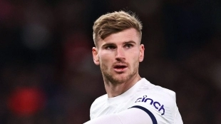 El Tottenham quiere quedarse a Timo Werner / The Athletic