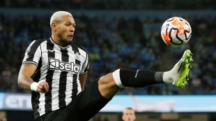 Joelinton recibe la confianza máxima del Newcastle / Reuters