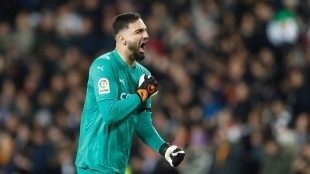 El portero gratis que ha elegido el Valencia para reemplazar a Mamardashvili