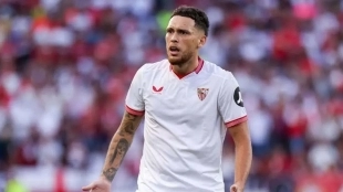 El club de la Premier que quiere sacar a Lucas Ocampos del Sevilla