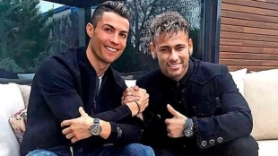 Cristiano Ronaldo y Neymar