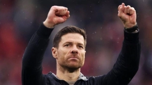 Xabi Alonso, entrenador del Bayer Leverkusen