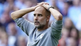 Pep Guardiola, coach of Manchester City, who bet on signing Kalvin Phillips.