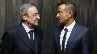 El Real Madrid está muy enfadado con Jorge Mendes / MARCA.com