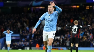 Erling Haaland, delantero del Manchester City que quiere fichar por el Real Madrid