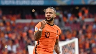 El equipo por el que podría fichar Memphis Depay en verano
