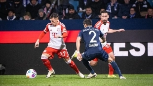 Bryan Zaragoza, ex jugador del Granada CF y actual futbolista del Bayern de Múnich