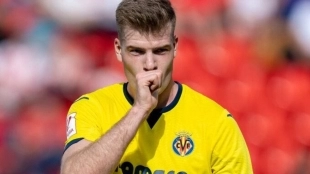 Alexander Sorloth, delantero del Villarreal que podría salir en verano