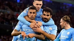Joao Cancelo, lateral que pertenece al Manchester City y que se encuentra en la lista de la Juventus de Turín