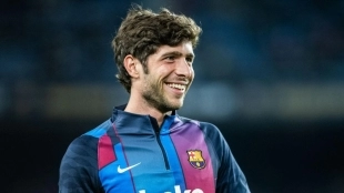 The How of Cesc Fàbregas tempts Sergi Roberto / Eurosport.com