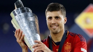 Rodri, midfielder of Manchester City who could sign with Real Madrid in the future.