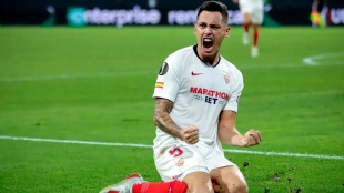 Lucas Ocampos, jugador del Sevilla que podría poner rumbo a México