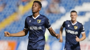 Simon Banza, current forward for Sporting Braga, on the radar of Olympique de Marseille.