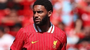 El central que quiere el Liverpool si se va Joe Gomez