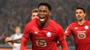 Jonathan David, jugador canadiense del Lille.