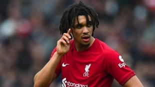 Trent Alexander Arnold, jugador del Liverpool que se plantea comprar un club francés.