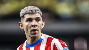 <p>Julio Enciso, player for Brighton and the Paraguay national team</p>