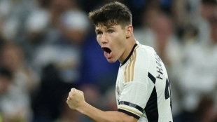 Fran García, left-back of Real Madrid