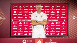 Artem Dovbyk, ex delantero del Girona que ahora pertenece a la Roma