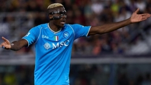 Victor Osimhen, forward on loan at Galatasaray from Napoli