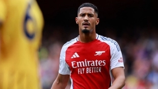 El Arsenal se lo deja claro al Real Madrid: No venderán a Saliba