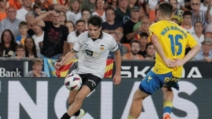 Mika Mármol, jugador de Las Palmas que interesa al Villarreal