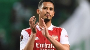 Los 3 clubes top que quieren sacar a Saliba del Arsenal