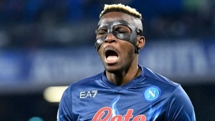 Victor Osimhen, forward loaned by Napoli to Galatasaray