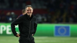 Luis Enrique, ex seleccionador nacional y actual entrenador del PSG