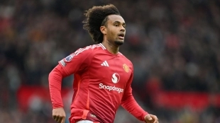 Zirkzee quiere irse del Manchester United y volver a la Serie A
