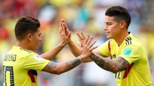 The club that wants to bring together James Rodríguez and Juan Fernando Quintero