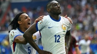 Kolo Muani, jugador del PSG