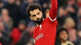 <p>Mohamed Salah, living legend of Liverpool</p>