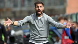 Cesc Fàbregas, entrenador del Como
