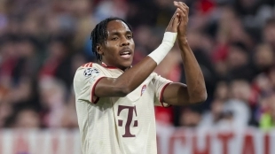 Mathys Tel, delantero del Bayern de Múnich