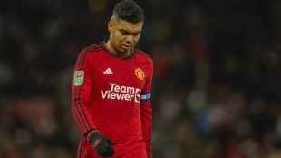 Casemiro, jugador del Manchester United y leyenda del Real Madrid