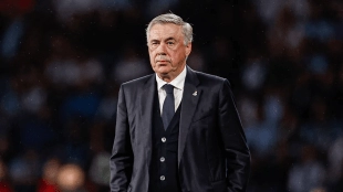 Carlo Ancelotti, entrenador del Real Madrid