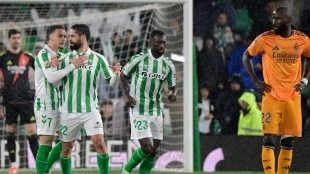 El gran señalado de la derrota del Real Madrid contra el Betis