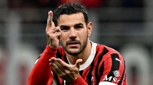Theo Hernandez medita su adiós al Milán / AS.com