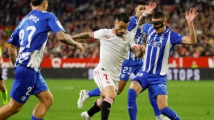 Suso, jugador del Sevilla