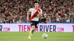 Franco Mastantuono, jugador de River Plate