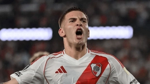 Franco Mastantuono, jugador de River Plate