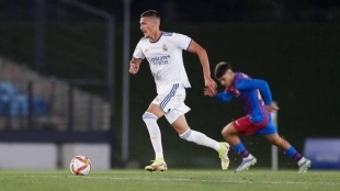 Rafa Marín, jugador del Napoli y canterano del Real Madrid