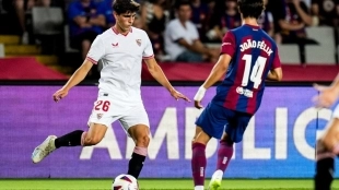 Juanlu Sánchez, jugador del Sevilla
